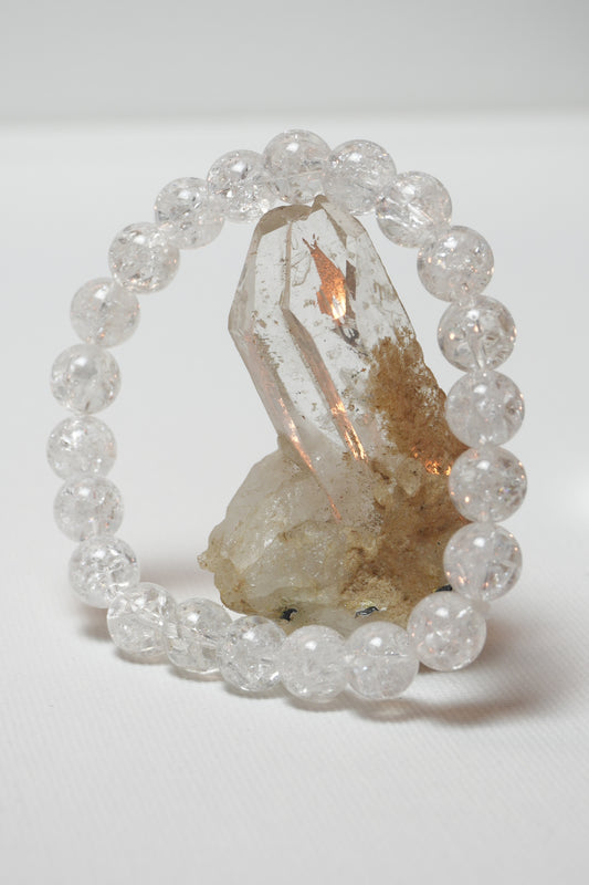 Mihály Ark Angyal-Hegyikristály Ásvány Karkötő