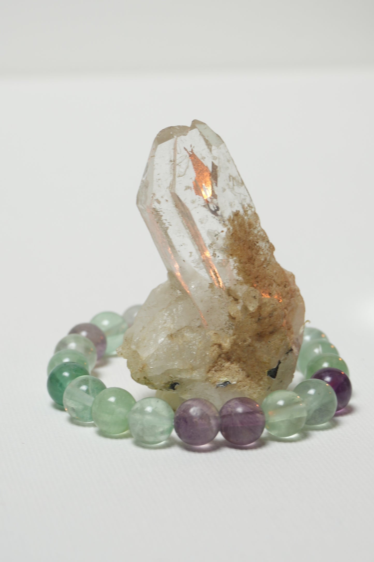 Raguel Ark Angyal-Fluorit Ásvány Karkötő