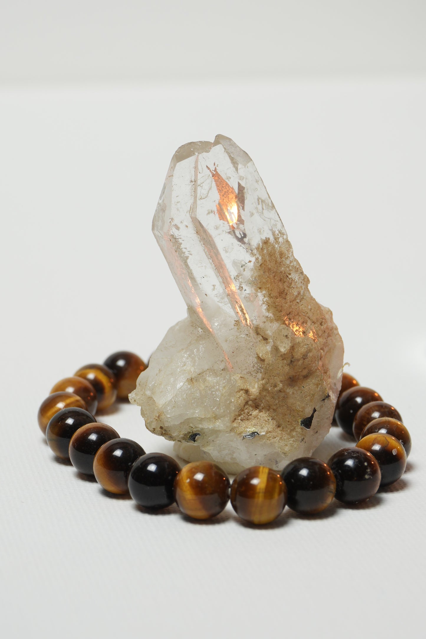 Khamael Ark Angyal-Tigrisszem Ásvány Karkötő