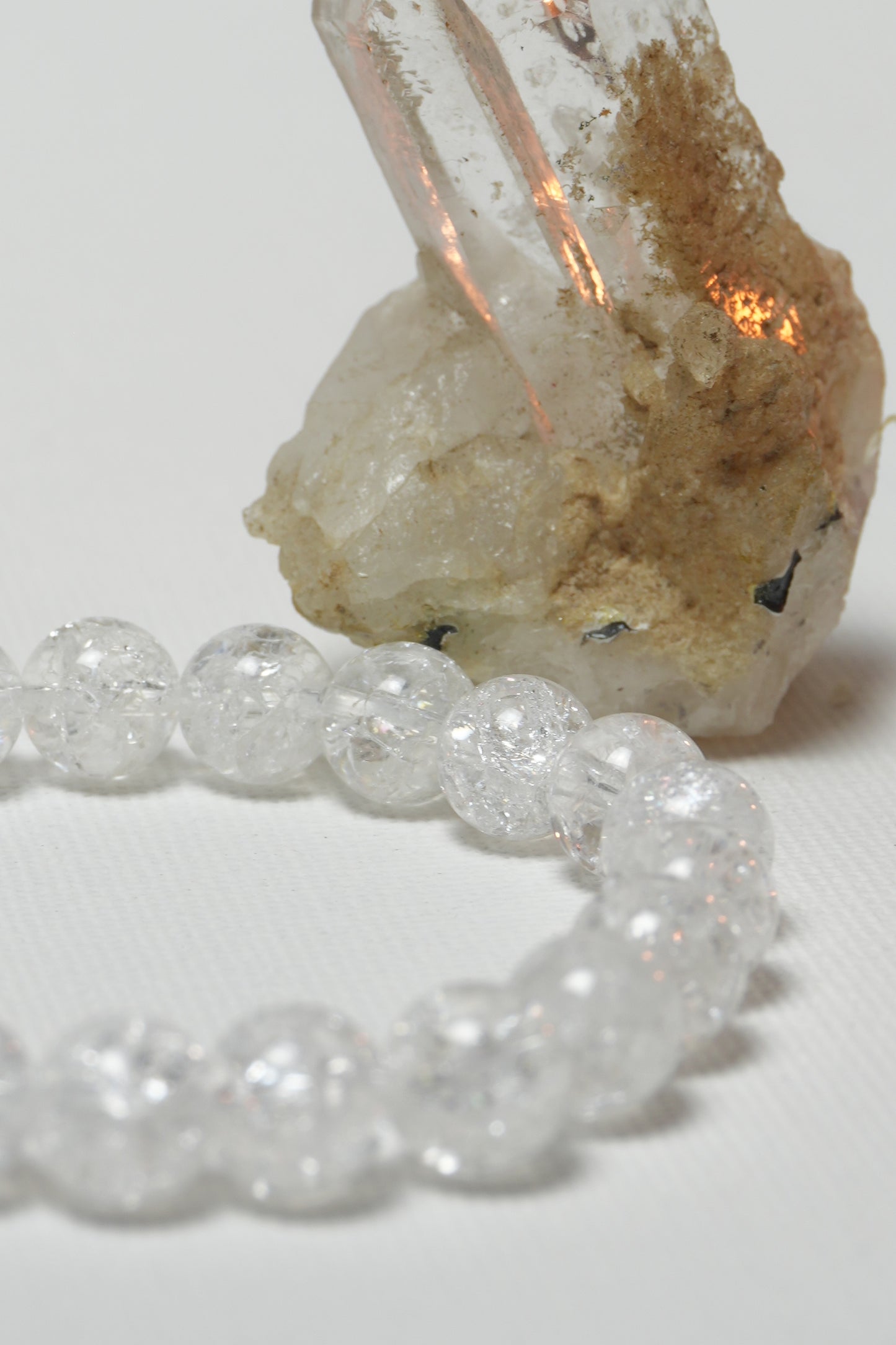 Mihály Ark Angyal-Hegyikristály Ásvány Karkötő