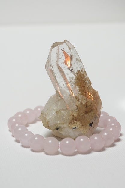 Muriel Ark Angyal-Rózsakvarc Ásvány Karkötő