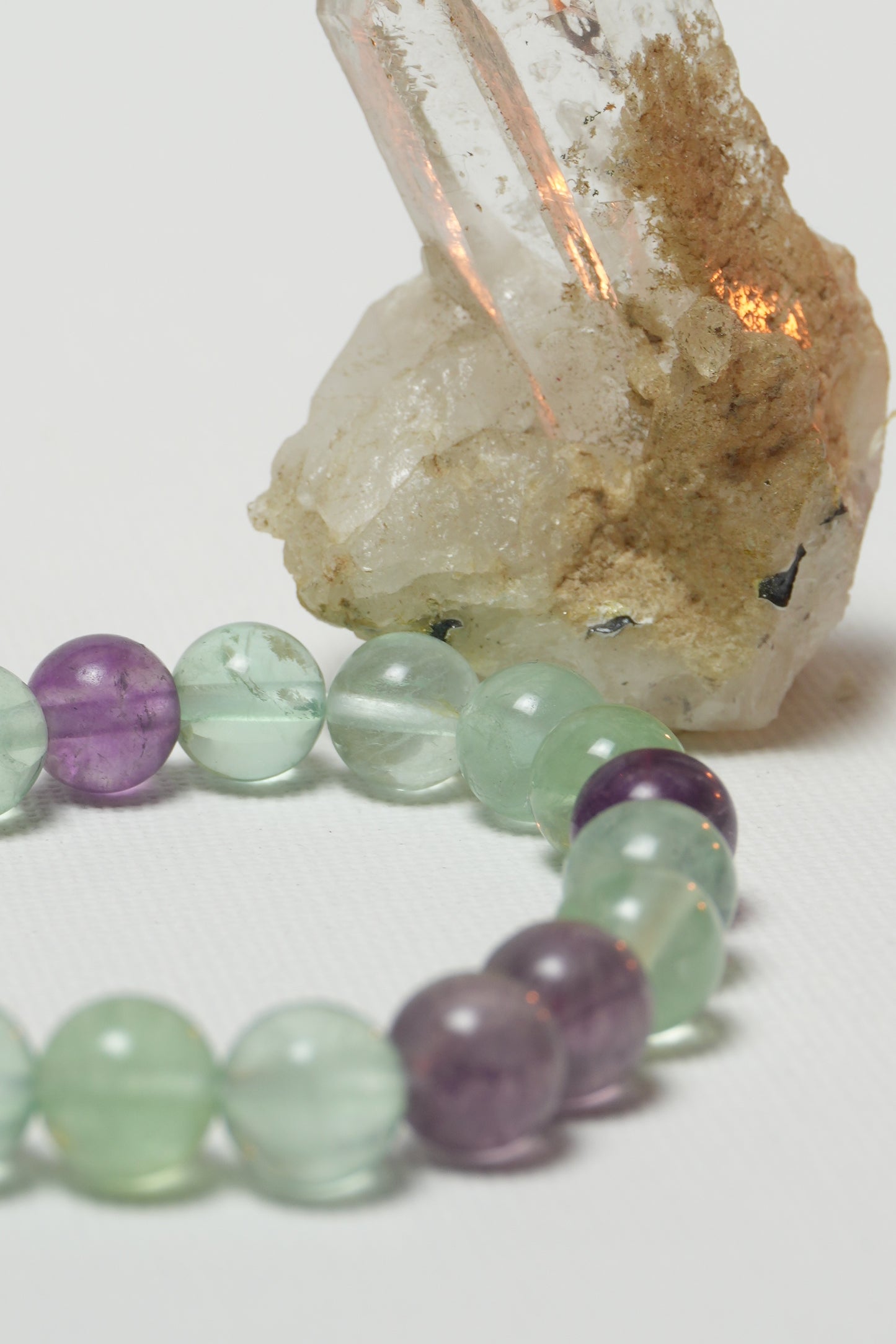 Raguel Ark Angyal-Fluorit Ásvány Karkötő