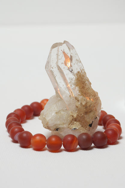 Zadkiel Ark Angyal-Achát Ásvány Karkötő