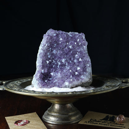 Ametiszt drúza álló 1,514 kg (URY) (FIX)