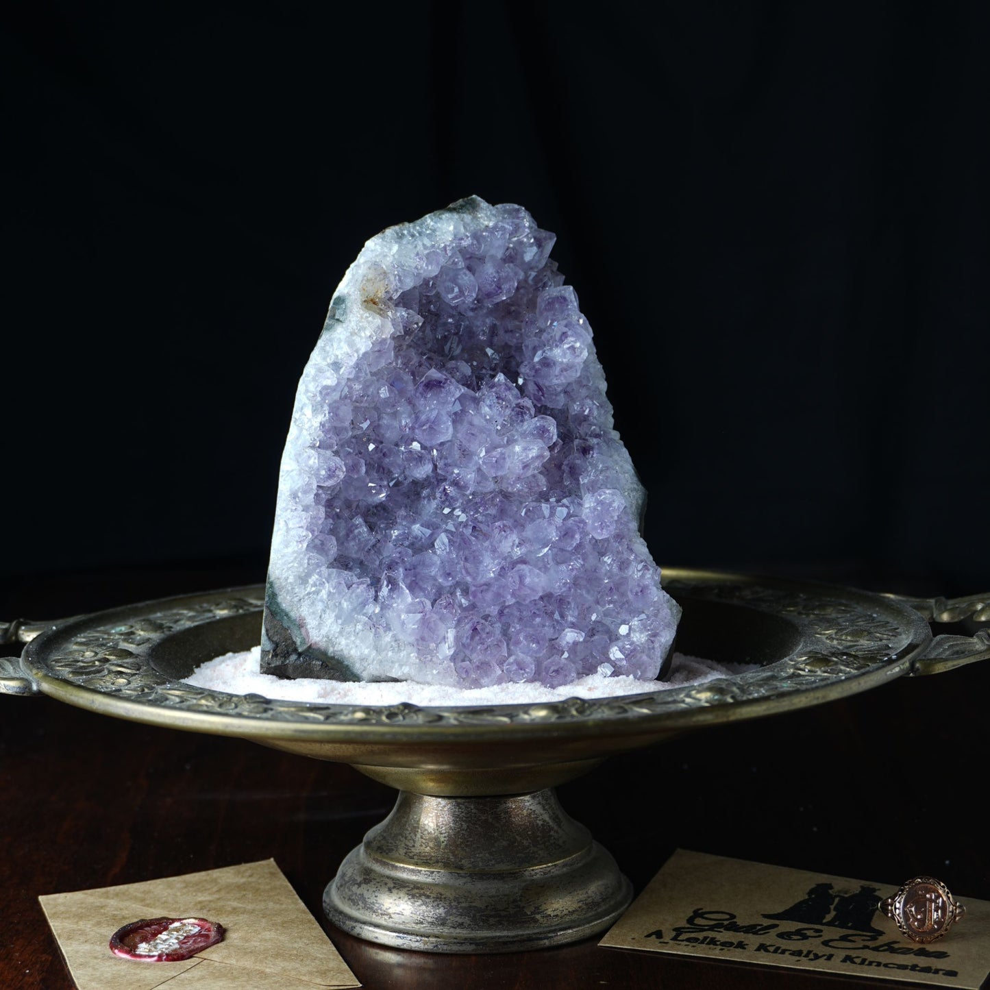 Ametiszt drúza álló 1416g (URY) (FIX)