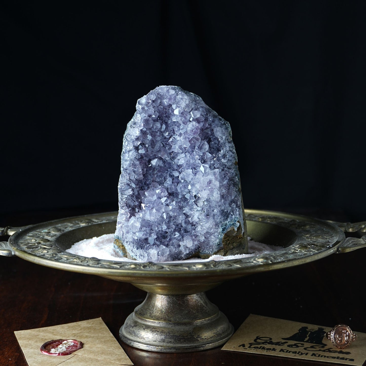 Ametiszt drúza álló 956g (URY) (FIX)