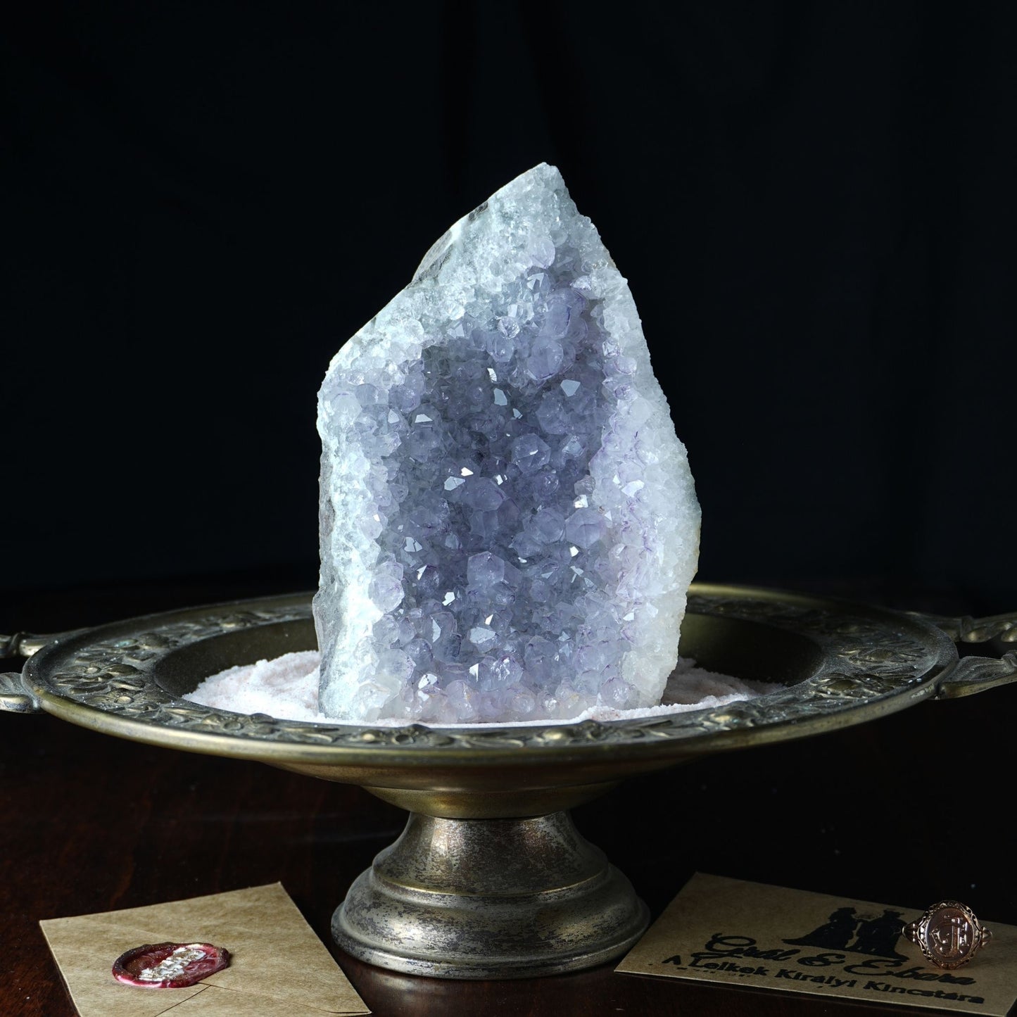 Ametiszt drúza álló 960g (URY) (FIX)